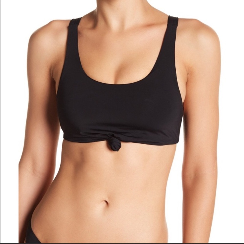 tee ink emelda knot top bikini